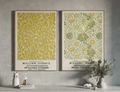 现代装饰画3D模型下载